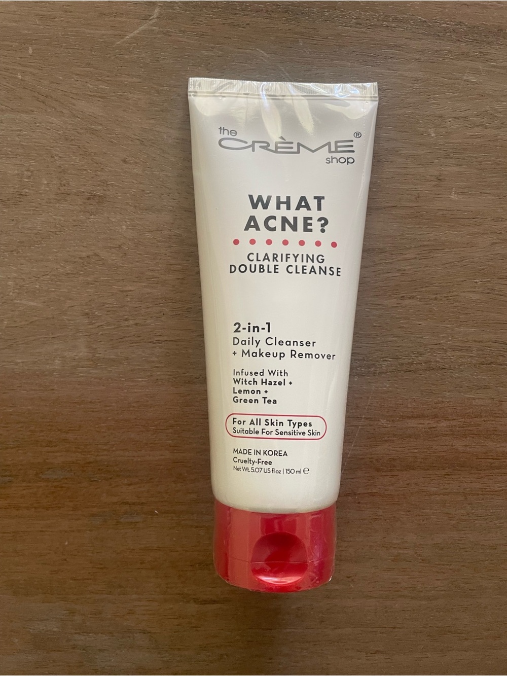 The Crème Shop What Acne? Clarifying Double Cleanse